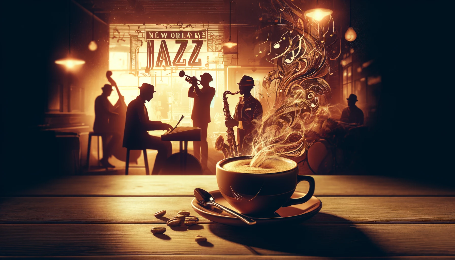 New Orleans. Part 3. Java and Jazz. The Rhythm of New Orleans in a Cup.